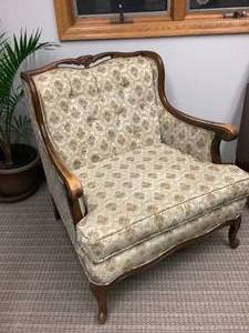 lot 34 image: Antique Arm Chair