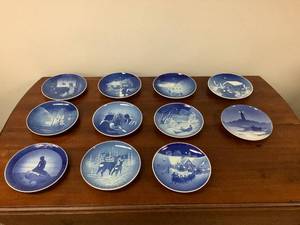 lot 56 image: Royal Copenhagen Danish Plates