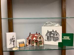 lot 63 image: Dept 56, Set#1 Booter & Cobbler grouping