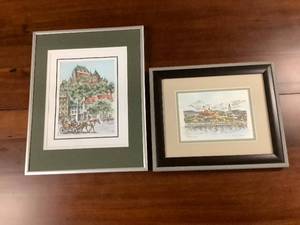 lot 80 image: Framed Wall Art