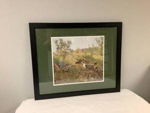 lot 85 image: Trail Talks Framed Art