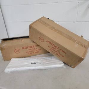 2 Belongings Bag, 20 x 20 x 3, Single Drawstring, 500cs  1000 bags (Value  $300)