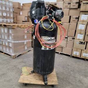 Sanborn 60 Gal. 135 Max PSI Stationary Electric Air Compressor