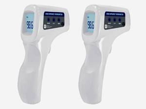 2 Hospital Grade Aegis Digital Infrared Thermometer by Cao Group (Value $199.99)