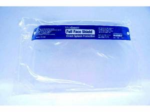 240 Full Face Shield Direct Splash Protection - MediChoice FS1100F (Out Of Stock Most Places, Medical Demand Item)