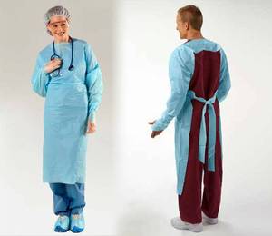 100 ValueCare Open Back Protective Gown  Thumb-Loop AAMI 3 Isolation Gown (Valued  $120)