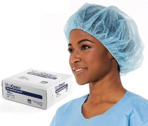 4 case Bouffant Caps 500 per box total of 2,000 (Valued  $160)