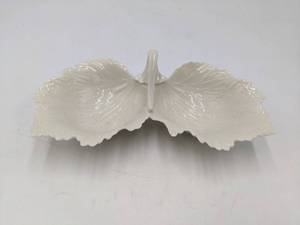 lot 23 image: Vintage Lenox Double Lead Candy Dish