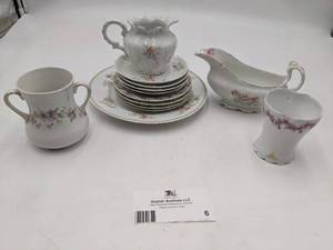 lot 06 image: Beautiful Vintage Floral China Collection- Homer Laughlin Niagara & East Liverpool Potteries