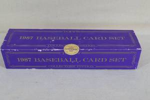 lot 1 image: 1987 Topps Tiffany Collectors Edition Baseball Card Set