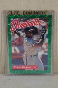 lot 14 image: 1993 Donruss Elite Dominator Frank Thomas #13