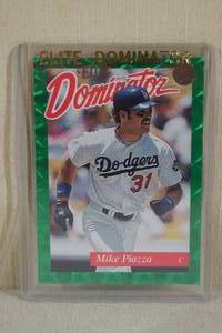 lot 15 image: 1993 Donruss Elite Dominator Mike Piazza #8