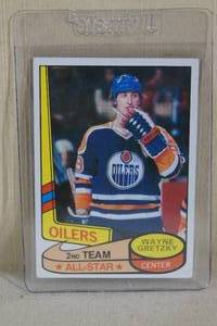lot 49 image: 1980 Topps Wayne Gretzky #87