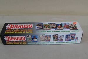 lot 56 image: 1991 Donruss Baseball Card Set
