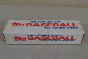 lot 57 image: 1988 Topps Baseball Card Set