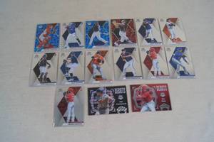 lot 66 image: Mosaic Baseball Rookie Cards - Refractors, Inserts
