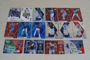 lot 69 image: Mosaic Baseball Cards - Inserts, Refractors, Auto, Acuna, Harper