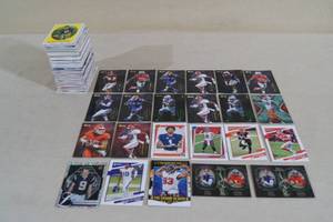 lot 93 image: Football Cards - Wild Card Matte, Jones, Waddle, Lawrence