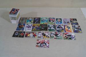 lot 94 image: Football Cards - 80s to Modern, Fields, Simms, Brady, Rice