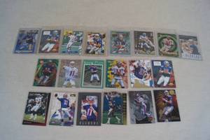 lot 91 image: Drew Bledsoe Cards - Inserts, Refractors