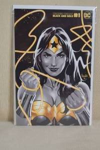 lot 109 image: Wonder Woman Black and Gold #1 Comic Book - Variant