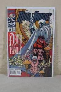 lot 122 image: Moon Knight Death in the Family #58 Direct Edition Comic Book
