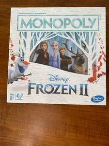 lot 7 image: Frozen 2 Monopoly Game - Brand New