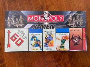 lot 8 image: X-Men Monopoly