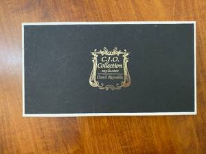 lot 35 image: C.I.O. Collection - Lead Crystal Perfume Bottles