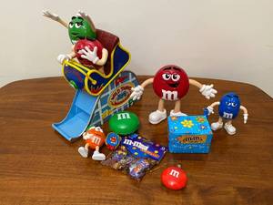 lot 41 image: M&Ms Candy Dispenser  Miscellaneous