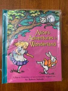 lot 42 image: Alice In Wonderland Pop-up Book