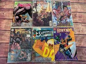 Lot of 6 Vintage Comic Books
