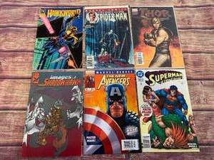 Lot of 6 Vintage Comic Books