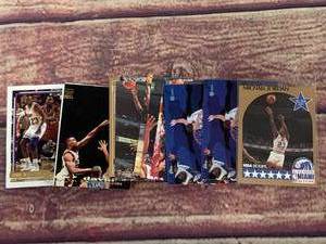 Jumbo Lot of 1990s Basketball Cards & Stars Some Stuck