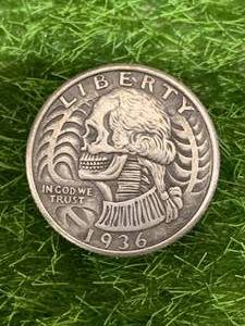 Washington Liberty Hobo Quarter Unique Novelty Coin