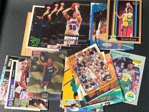 Jumbo Pack of Vintage Basketball Cards