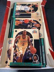 Box of 1997-98 College Basketball Cards