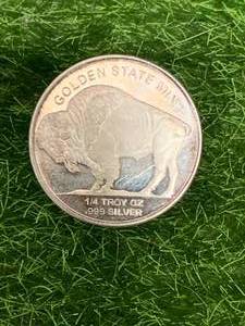 .999 Silver Bison  Sioux Coin
