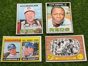 Lot of Four Vintage Sports Cards
