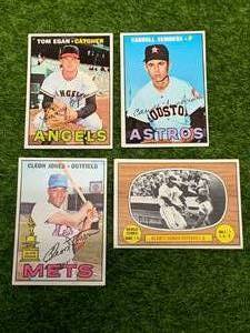Lot of Four Vintage Sports Cards