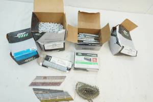lot 109 image: nails and staples