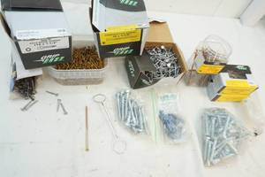 lot 114 image: screws and nails