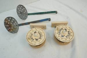 lot 179 image: rattle wheels and ice scoops