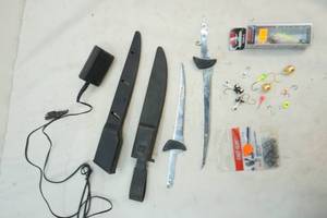 lot 190 image: fillet knife blades