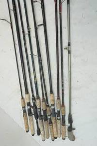 lot 211 image: fishing rods