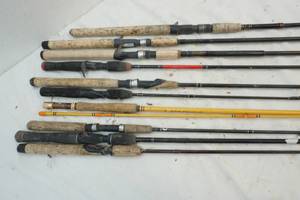 lot 212 image: fishing rods