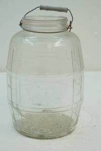 lot 3 image: Vintage Pickle Jar