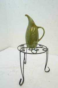 lot 36 image: Pitcher and stand