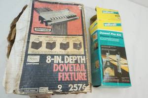 lot 45 image: Dowel kit and dovetail