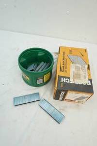 lot 50 image: Nails and staples